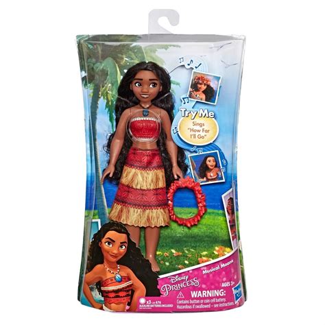 Buy Disney Princess: Musical Moana Fashion Doll at Mighty Ape Australia