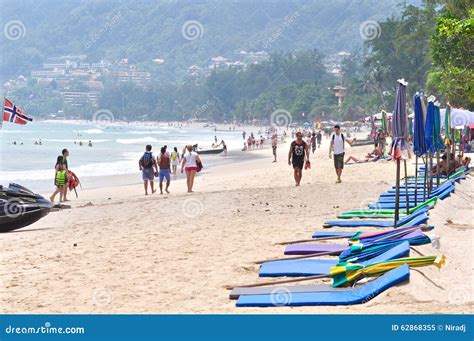 Patong Beach, Phuket, Thailand Editorial Image - Image of editorial, activities: 62868355