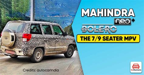 Mahindra Bolero Neo PLUS | The 7/9 Seater MPV