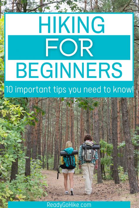 Hiking for Beginners: 10 Important Hiking Tips - Ready Go Hike