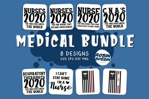 Nurse Bundle SVG - Nurse SVG - Medical Bundle SVG