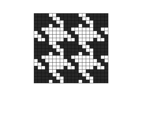 How to make a houndstooth pattern - B+C Guides