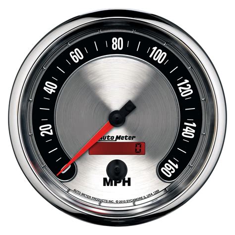 Auto Meter® 1289 - American Muscle Series 5" Speedometer Gauge, 0-160 MPH