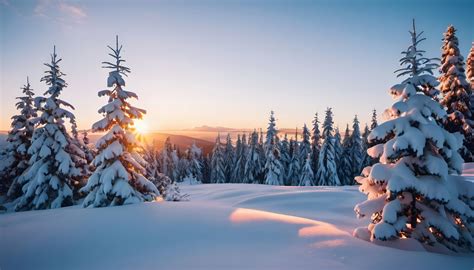 Winter Snow Landscape Free Stock Photo - Public Domain Pictures