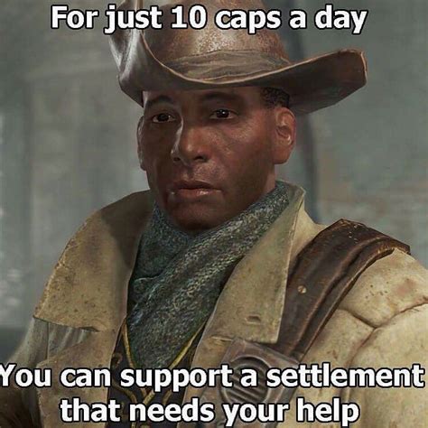 Preston Garvey Settlement Appeal | Preston garvey, Fallout meme ...