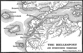 Map of the Ancient Hellespont by Ed DeHoratius | TpT