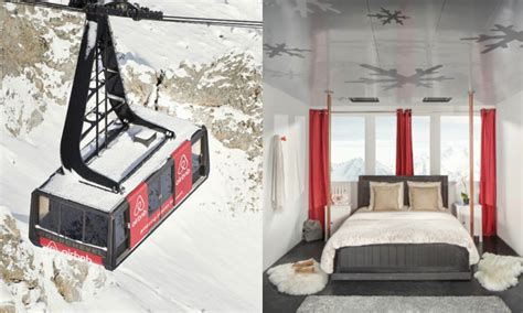 You Can Now Spend A Night At 9,000ft Above The Alps In A Converted ...