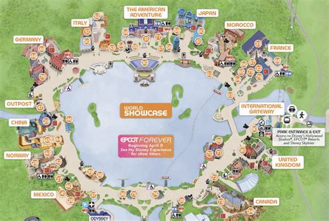 Epcot Park Map 2024 - Gilda Julissa