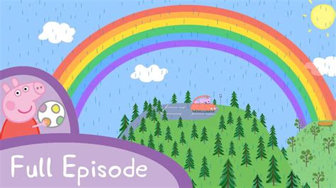 Peppa Pig Episodes - The Rainbow in 2022 | Peppa pig, Peppa, Rainbow