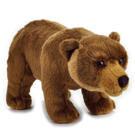 PLUSH GRIZZLY BEAR National Geographic Basic Collection art. 770845 ...