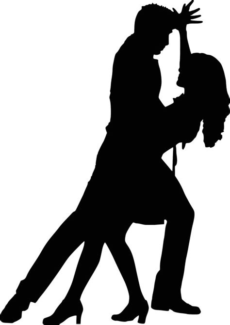 Salsa Dance Silhouette at GetDrawings | Free download