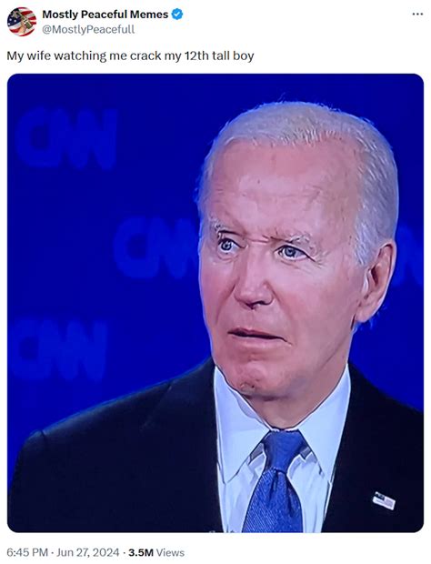 The Best 2024 Joe Biden Debate Memes