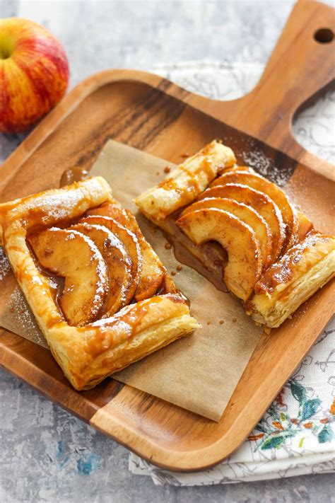 Apple Cinnamon Puff Pastry Tart | Puff pastry tart, Dessert recipes easy, Pastry tart