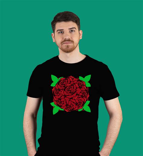 Simple Flower T shirt Design by Uttam Sharker on Dribbble