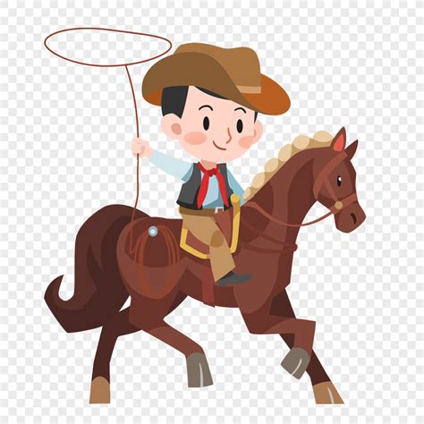 Western Horseback Riding Clipart