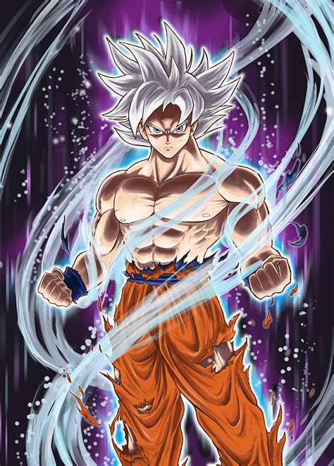 Goku Ultra Instinct Mastered, Abdul Attamimi on ArtStation at https://www.artstation.com/a ...