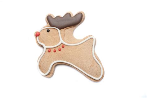 Photo of Reindeer Christmas gingerbread cookie | Free christmas images