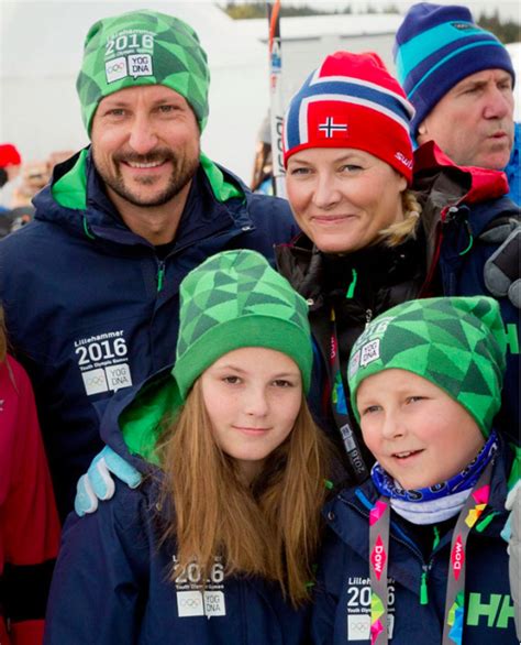 Norwegian Royal Family at the Youth Olympic Games 2nd Day