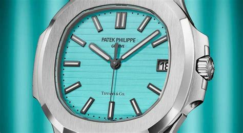 A Patek Philippe Nautilus in steel with a Tiffany blue dial now officially exists - Robb Report ...