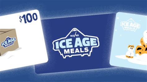 Ice Age Meals Gift Cards