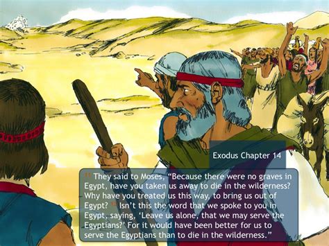 Crossing The Red Sea - Exodus 14 - PnC Bible Reading - Illustrated Bible Scriptures