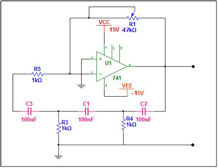 Sine Wave Oscillator Circuit Diagram