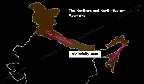 The Northern and Northeastern Mountains | Part 1 - Civilsdaily