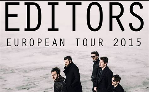 Editors announce massive European tour - Post-Punk.com