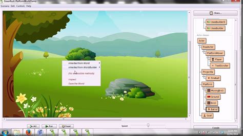 Mr Joyce - Scrolling Platform World Builder - Greenfoot Java - YouTube
