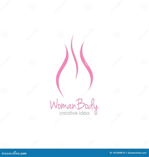 Creative Body Concept Logo Design Template Stock Vector - Illustration ...