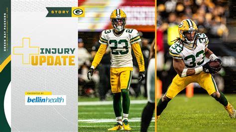 Packers injuries: Jaire Alexander and Aaron Jones are questionable, Christian Watson ruled out ...