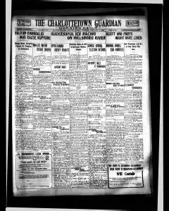 Charlottetown Guardian Archives, Feb 17, 1913, p. 1