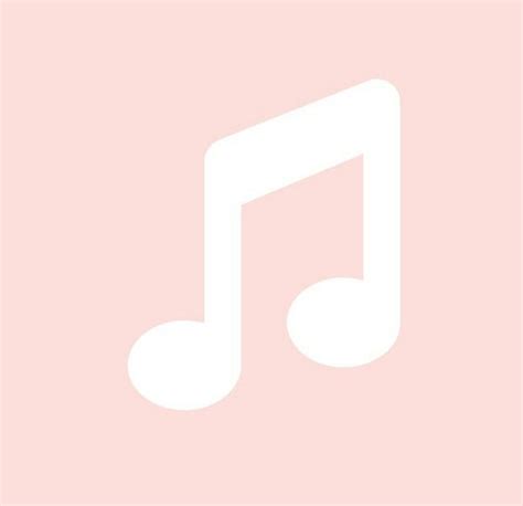 Music light pink app icon | Ios app icon design, App icon, Iphone photo app