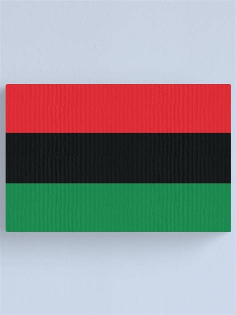 "Black Liberation Flag" Canvas Print for Sale by wickedcartoons | Redbubble