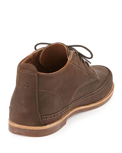 Olukai Honolulu Matte Leather Lace-Up Boot in Brown for Men | Lyst