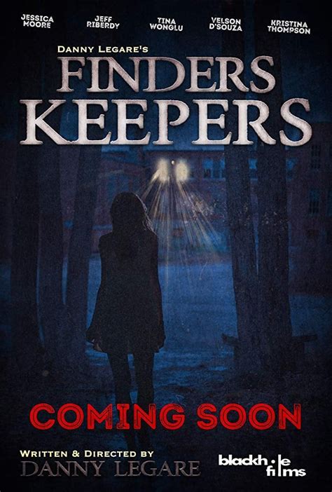 Finders Keepers (2018) - Posters — The Movie Database (TMDB)