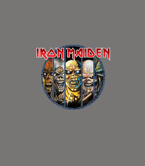 Iron Maiden Eddie Evolution Digital Art by Rares Saffie - Fine Art America