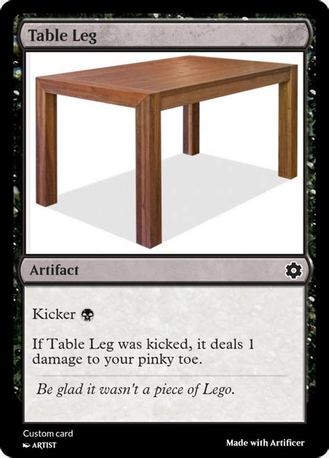 Table leg : r/MTGLardFetcher