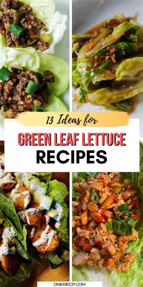 23 Ideas for Green Leaf Lettuce Recipes | oneReCP.com