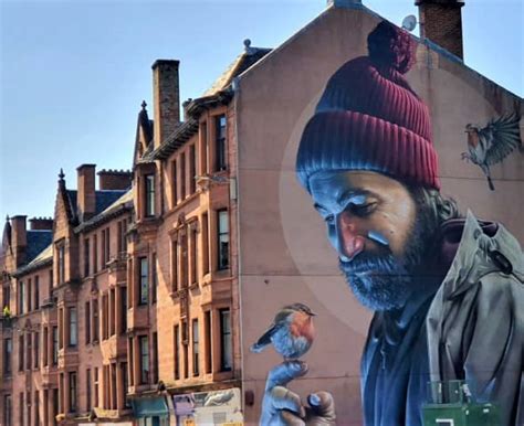 Glasgow street art - the Glasgow Mural Trail