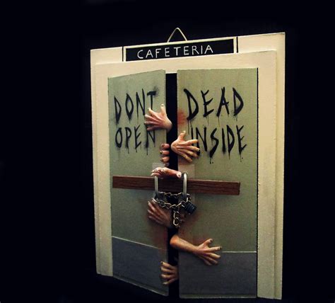 Don't Open / Dead Inside | The walking dead door | Flickr