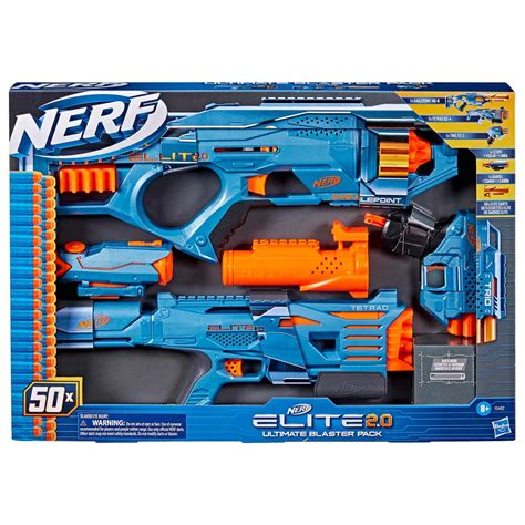 Buy Nerf Elite 2.0 Ultimate Blaster 3-Pack Online at Lowest Price in ...