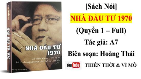 [Sách nói] - Nhà Đầu Tư 1970 (Quyển 1 - Full) - YouTube