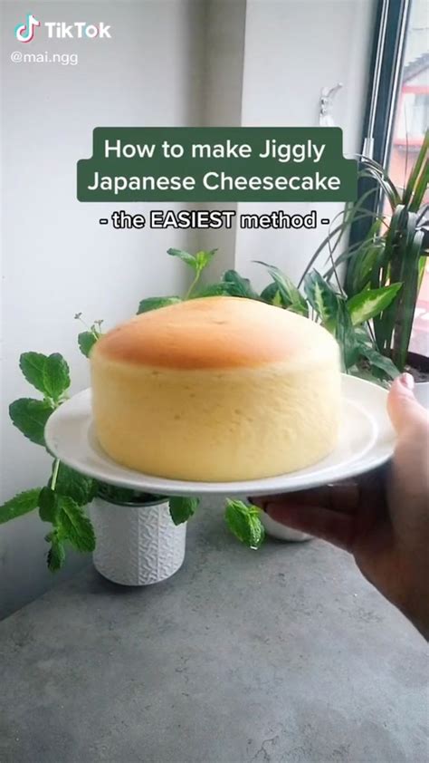 Japanese Fluffy Cheesecake | Pinterest