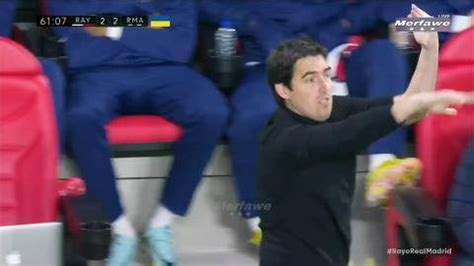 Andoni Iraola (Rayo Vallecano) red card against Real Madrid 62' : r/soccer