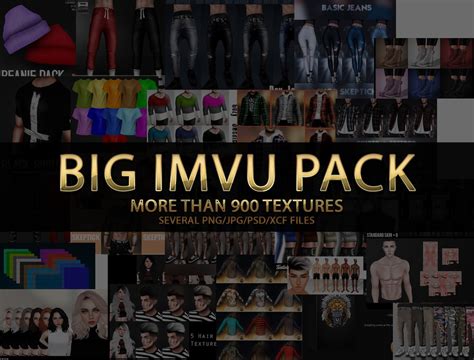 Big IMVU Texture Pack More Than 900 Imvu Textures Huge Sale - Etsy