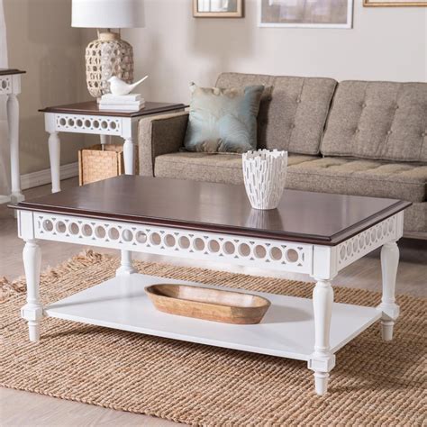 Narrow White Coffee Table | Coffee Table Design Ideas | Coffee table, Wood furniture living room ...