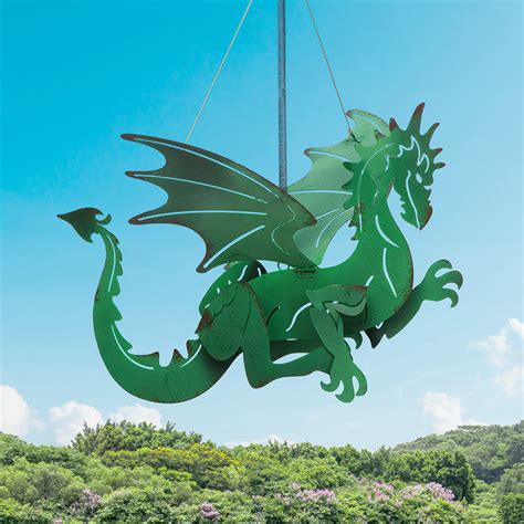 Green Dragon Flying