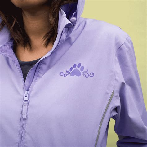 Magical Print Paw Print Rain Jacket | GreaterGood