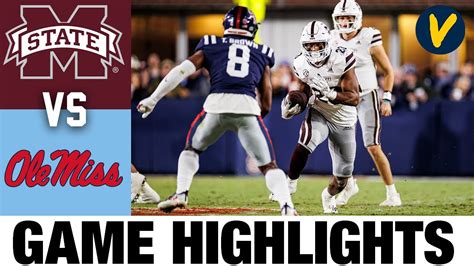 Mississippi State vs #20 Ole Miss | 2022 College Football Highlights ...